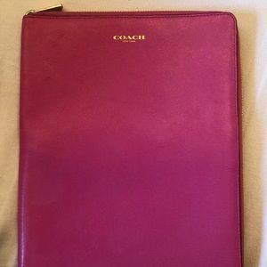 Coach iPad case